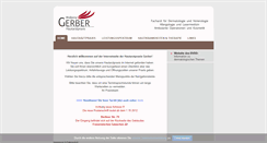 Desktop Screenshot of hautarztpraxis-gerber.de
